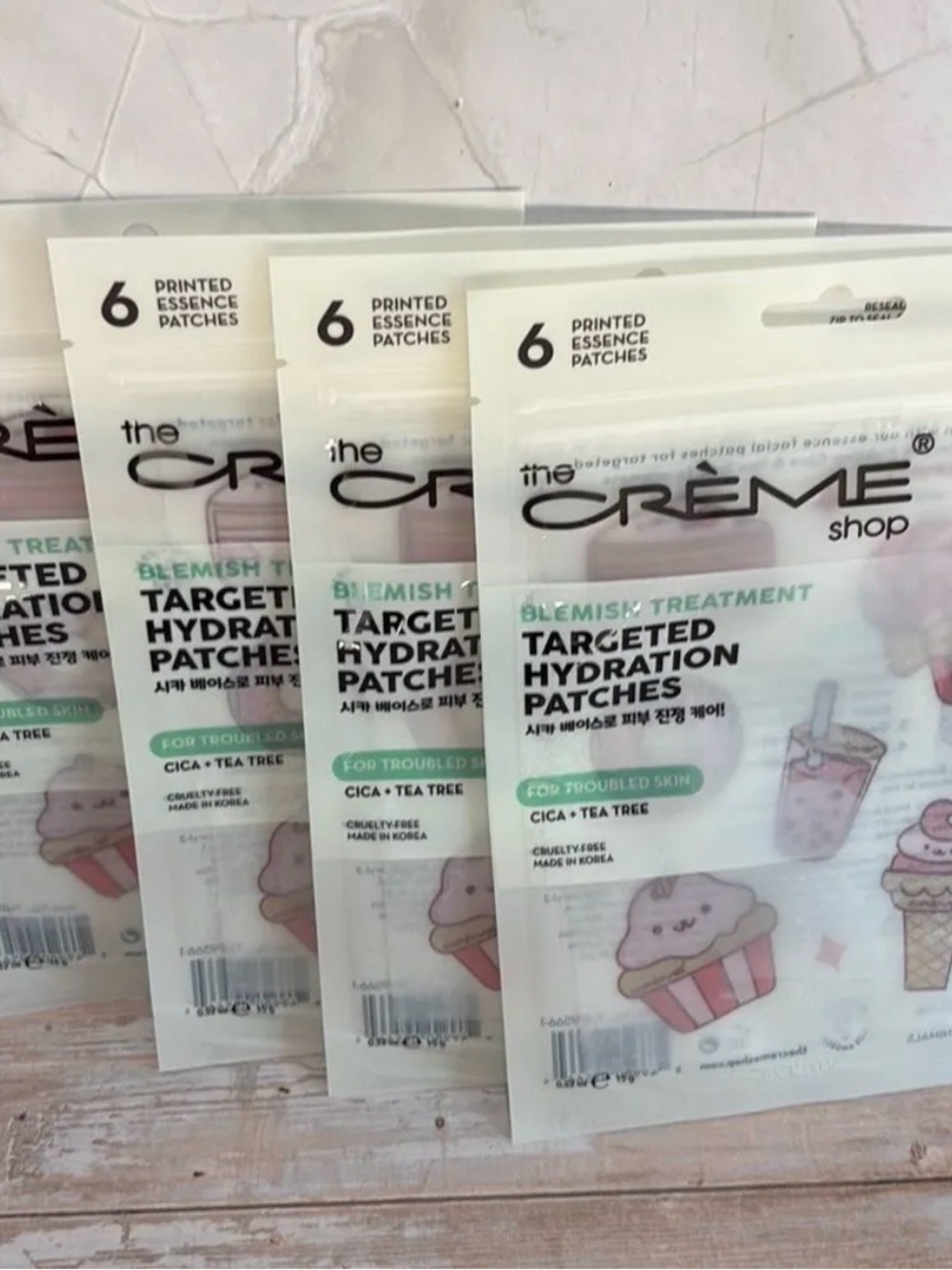 The Crème Shop White Targeted Hydration Blemish Patches - Cica & Tea Tree